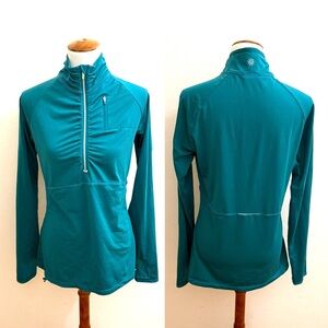 Athleta Teal Long Sleeve Top